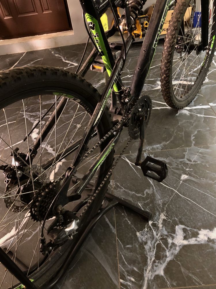 Vand bicicleta Muddyfox cu suspensie dubla
