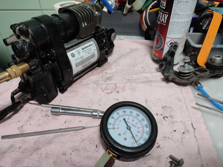 Compresor perne VW Touareg 7P Cayenne 958 Macan Panamera - Reparatii