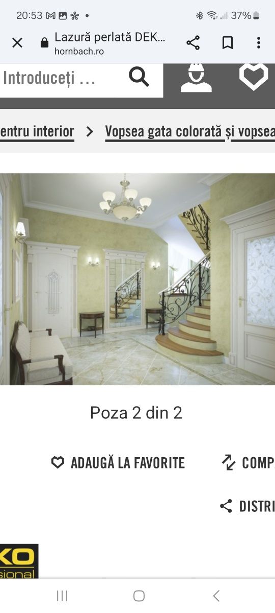 Lazură perlată DEKO Creative Effect Bronze pentru interior 1,25 l