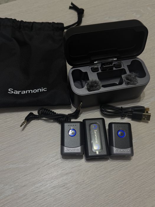 Lavaliere Saramonic Mix Sistem Wireless 2 TX 1 RX