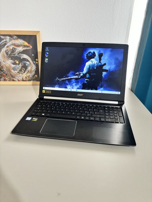 Laptop acer Gaming• i5-7300H •GTX 1050•taste luminate,stare excelenta