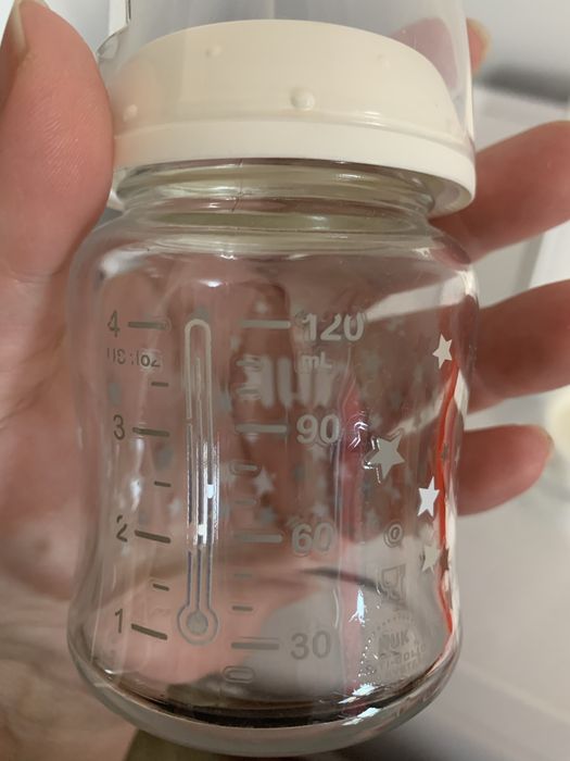 Стъклени шишета Nuk First Choice