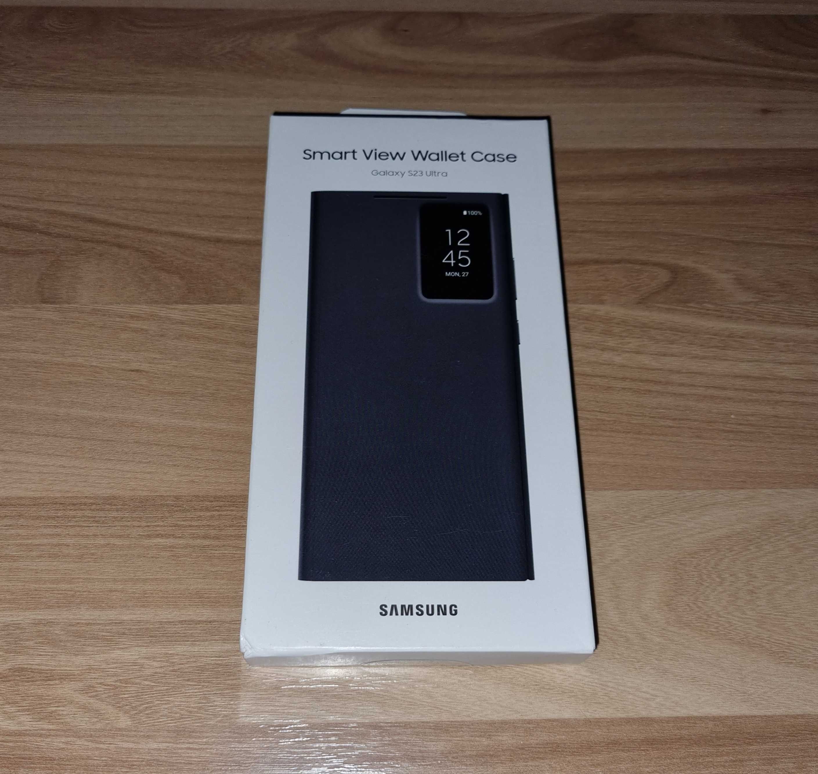 Husa Samsung S23 Ultra Smart View Wallet Case Galaxy tip carte/2 folie