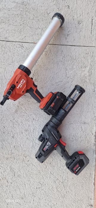 Hilti ,Wurth pistol de silicon pe acumulator