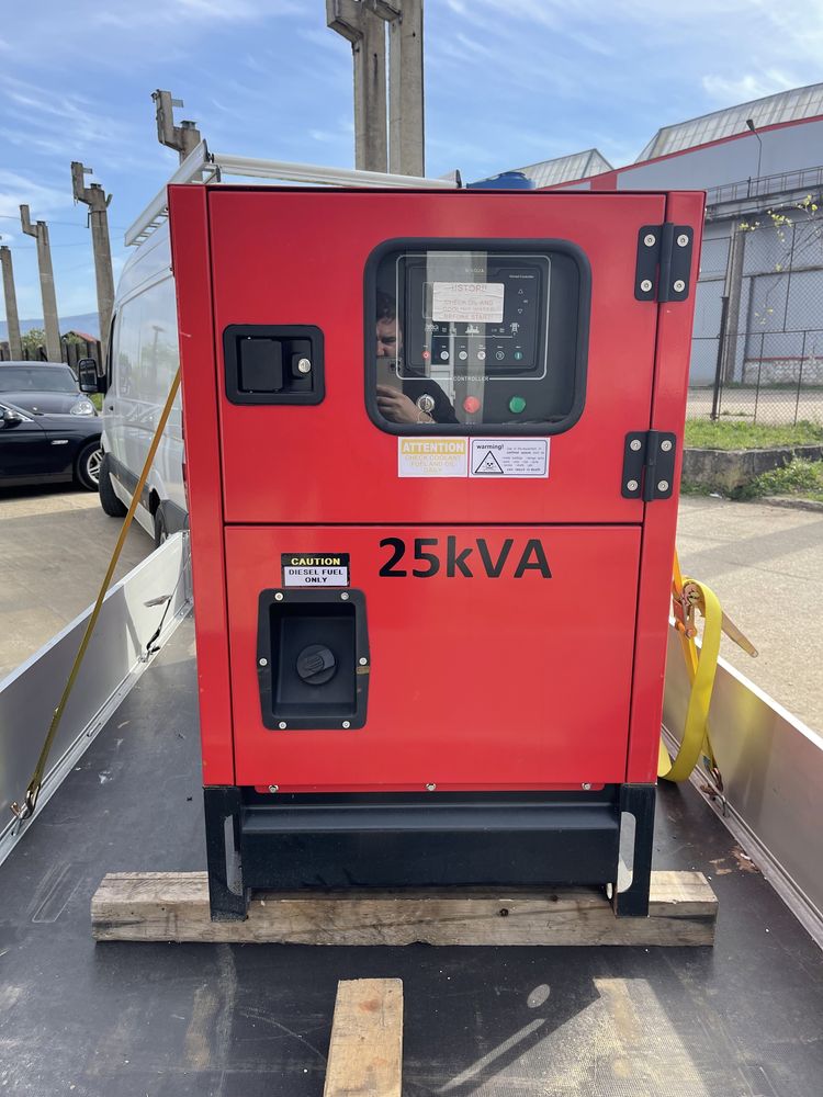 GENERATOR ELECTRIC GF 3- 25 kw kva trifazic 220/400V NOU motorina TVA