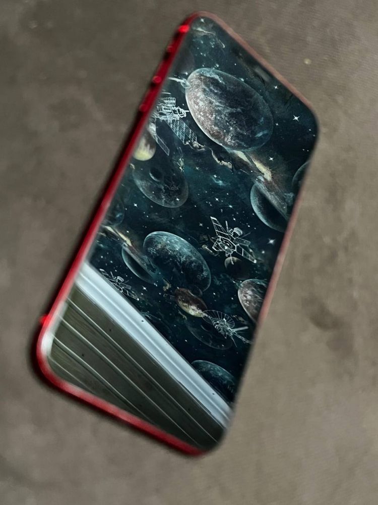 iphone 11 red acum100%/128gb