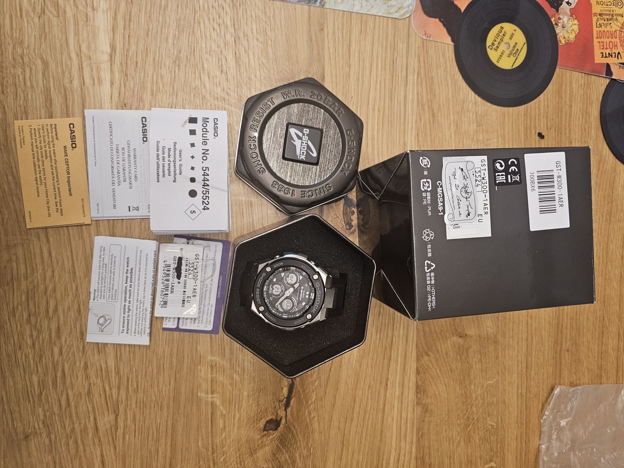 Ceas Casio G Shock G Steel black and grey