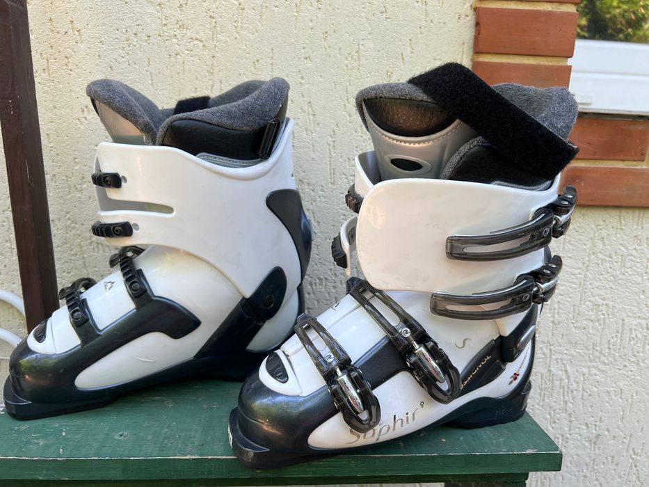 Алпийски ски Fischer, ботуши Saphir, щеки Fischer