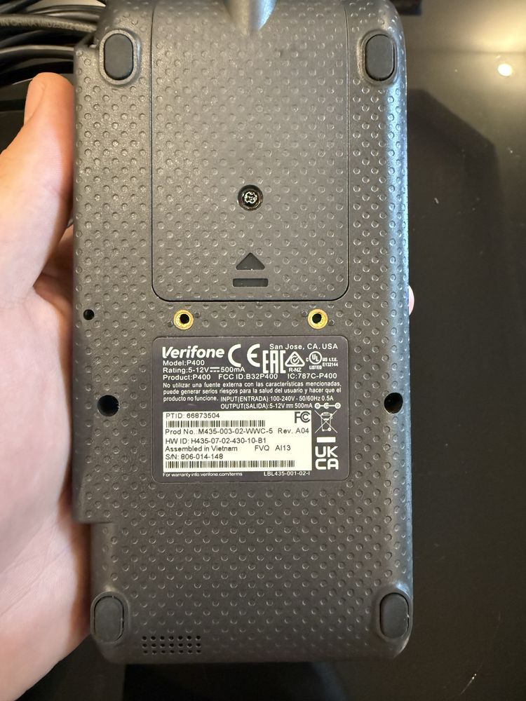 Pos Verifone P400