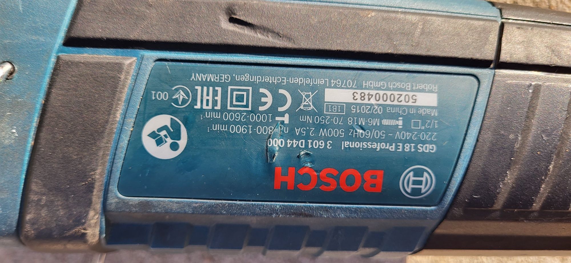 Bosch GDS 18 Profesional