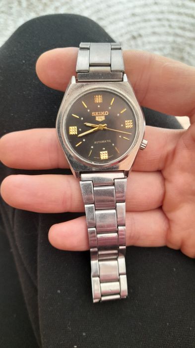 ceas seiko 5 automatic casual brățară otel inoxidabil