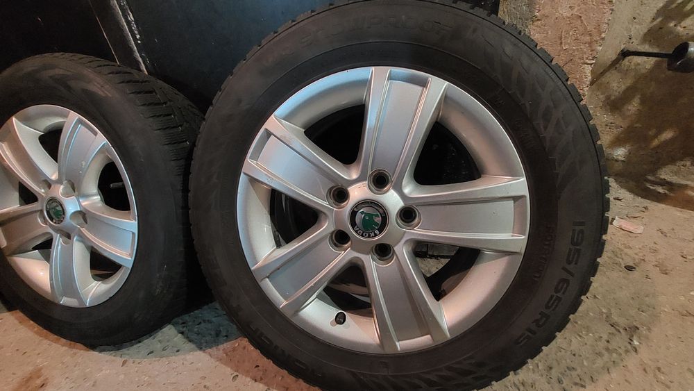 Vand roți pe 15 ca noi , 195x65x15, Wv, Audi Skoda