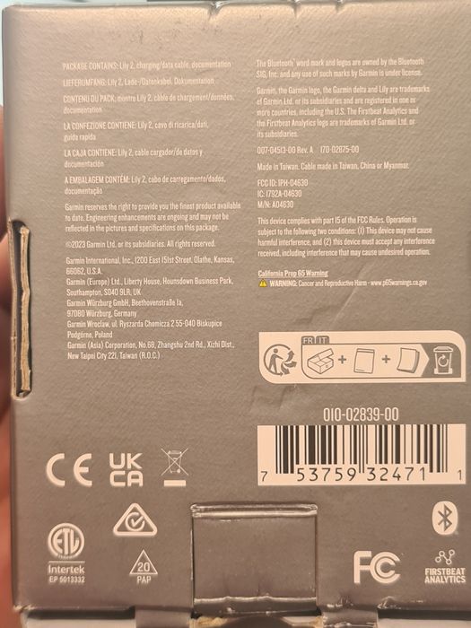 Smartwatch Garmin LILY 2 Stylish Small nou