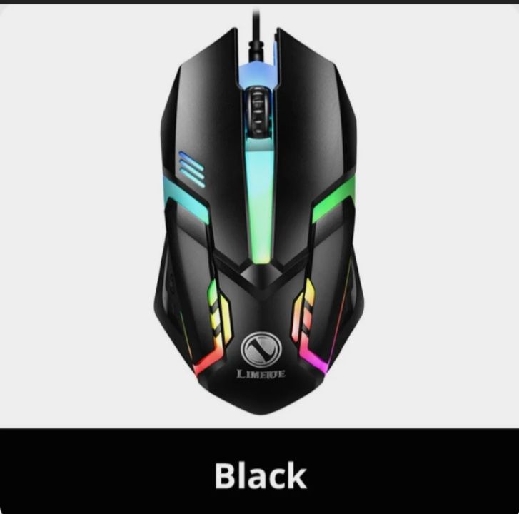Проводная мышь (USB) RGB 1200 DPI