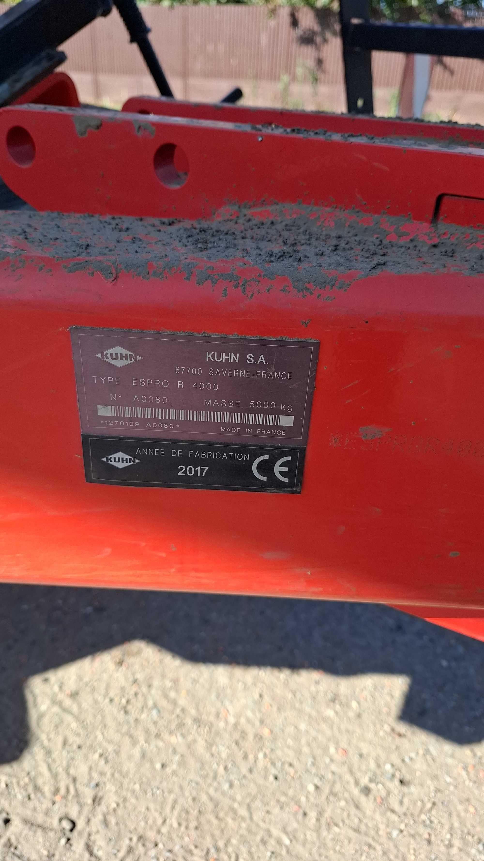 Semănătoare păioase cu pregătire Kuhn, Horsch, Vaderstad, Espro4000R