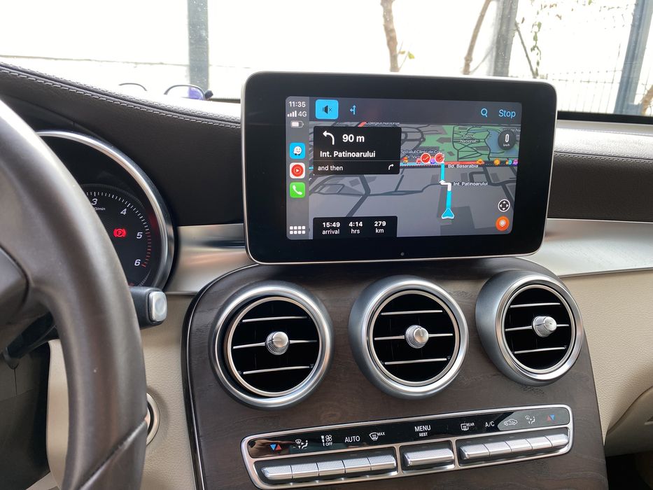 Apple Carplay & Android Auto Mercedes C Class w205 & GLC x253 c253