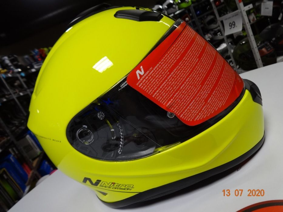 ШОК ЦЕНА! Каска nitro n3100 satin orange нова мото xs s m l ПРОМО!