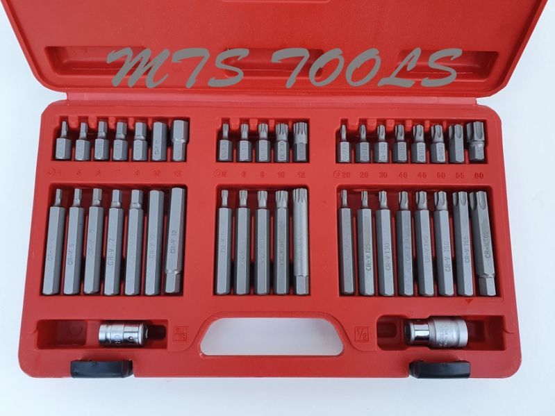 Trusa biti bits torx tors imbus spline 42 piese