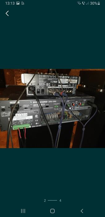 Amplificator Dynacord DPA4260/Carver PM1.5/Qsc mx2000/Pronomic cdj300
