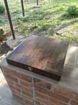 Set sah metalic de lux, stil Roma antica