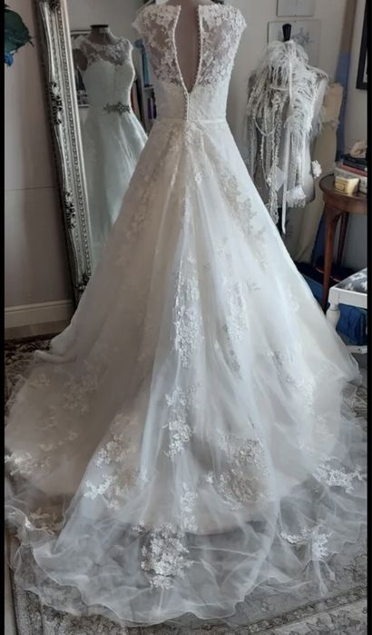 Rochie mireasa Ronald Joyce marimea M