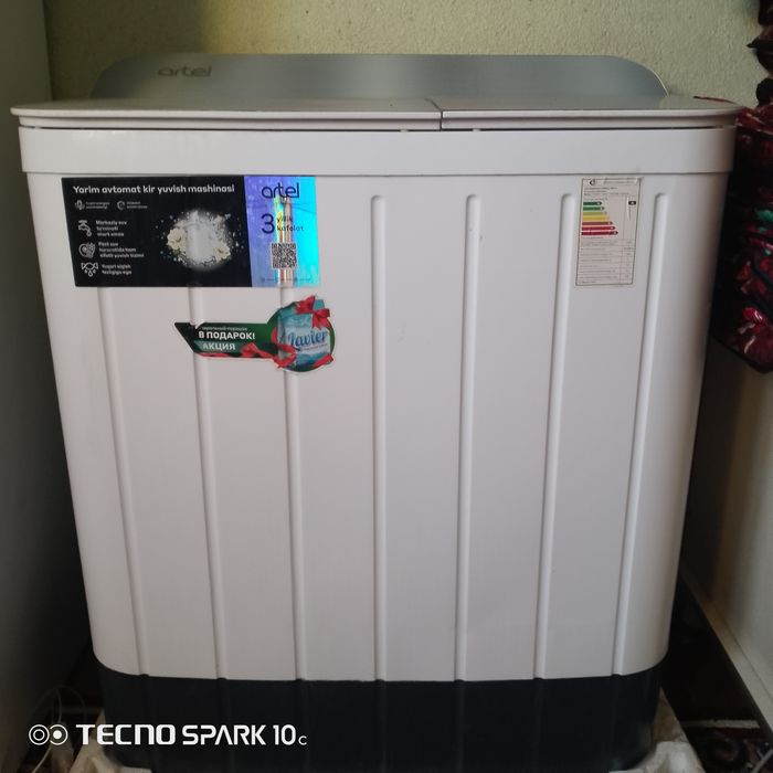 Pol avtomat kir yuvish moshinasi 8kg