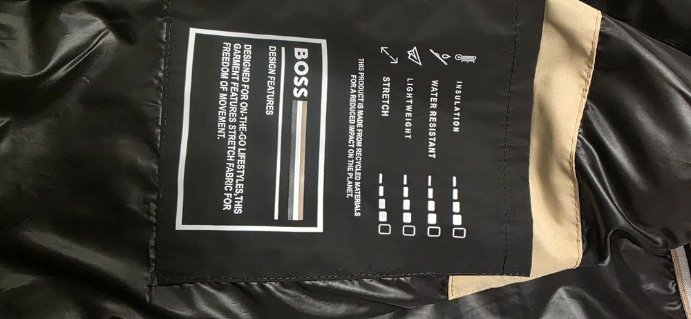 Geaca boss superbă  neagra