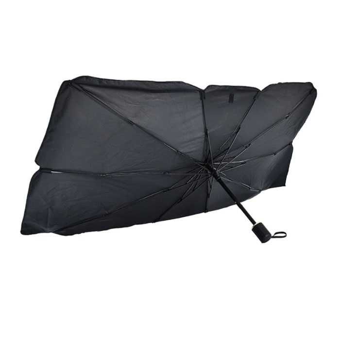 Сенник за кола, Слънцезащитна щора, тип чадър, 130x75см