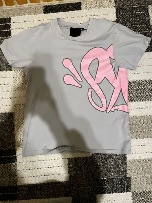 Syna world тениска и къси панталони сиви и розови