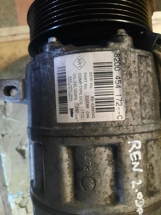 Compresor ac clima renault trafic 2.0dci m9r nissan primastar 2.0dci