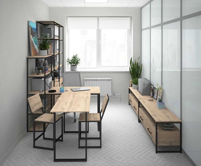 Офисы под ключ, столы, стеллажи, тумбы, шкафы