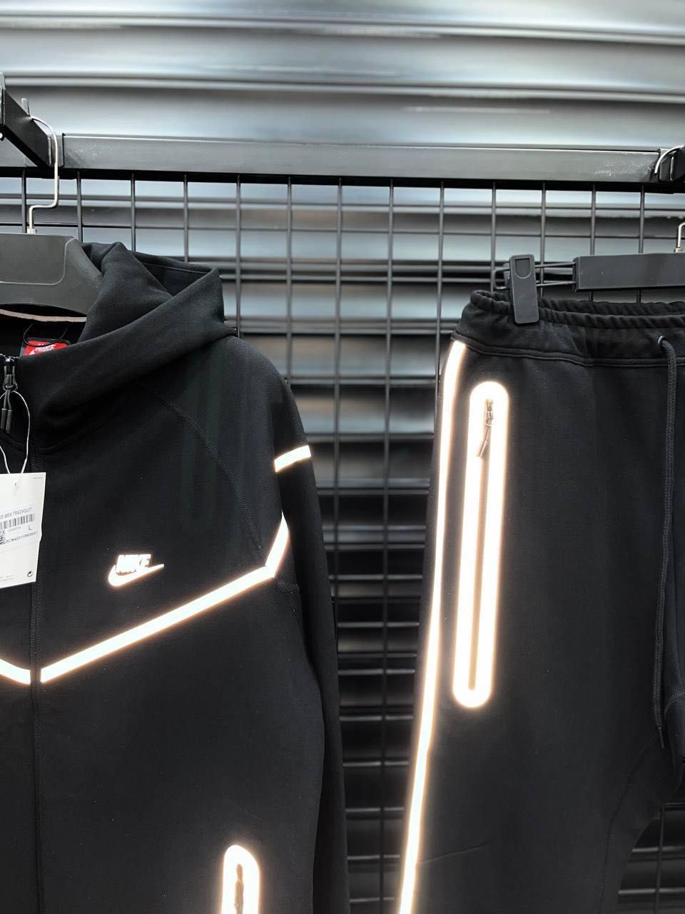 Nike reflective tech fleece