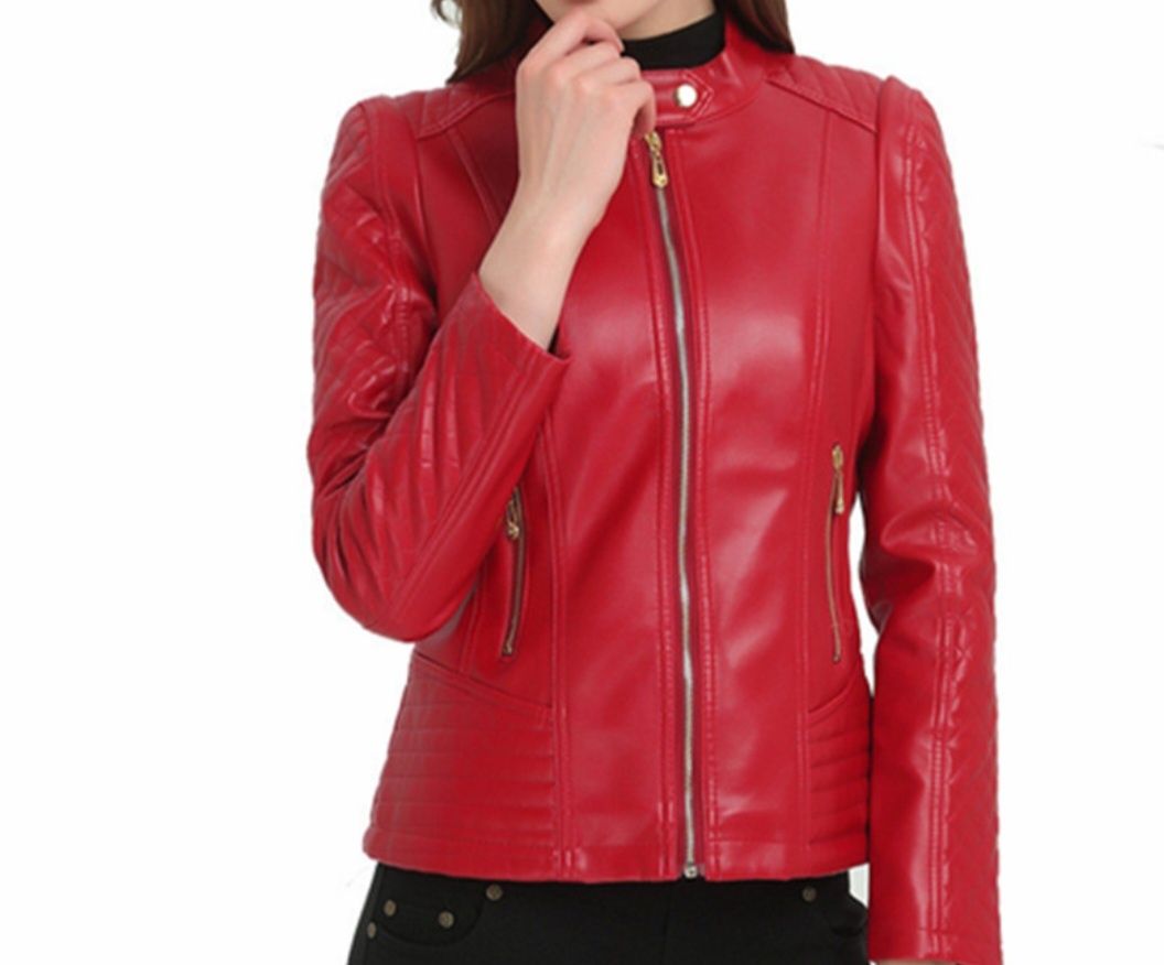 Geaca biker piele