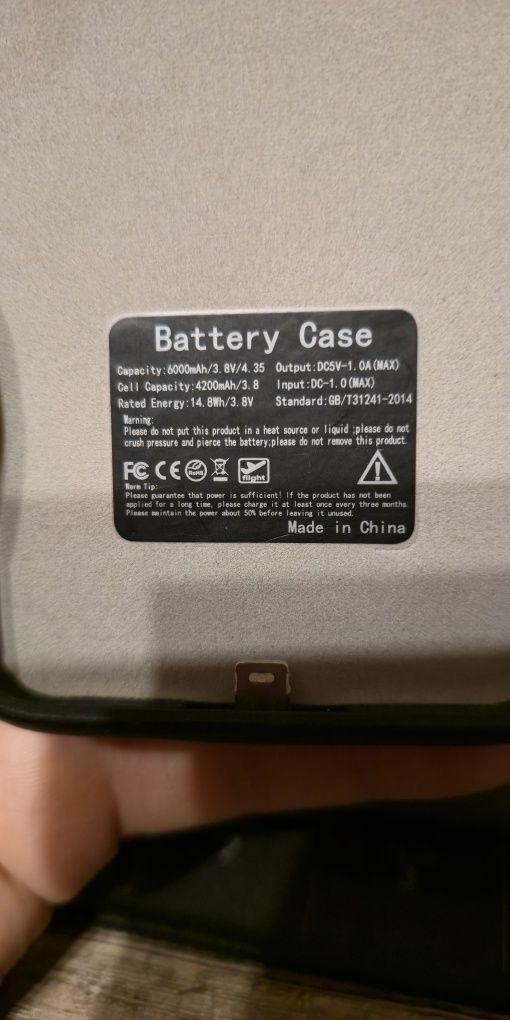 Battery case за iphone xr