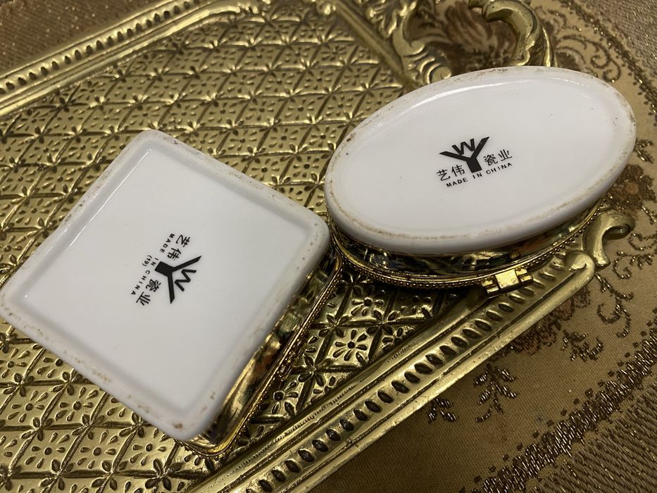 Китайски кутии за бижута от порцелан