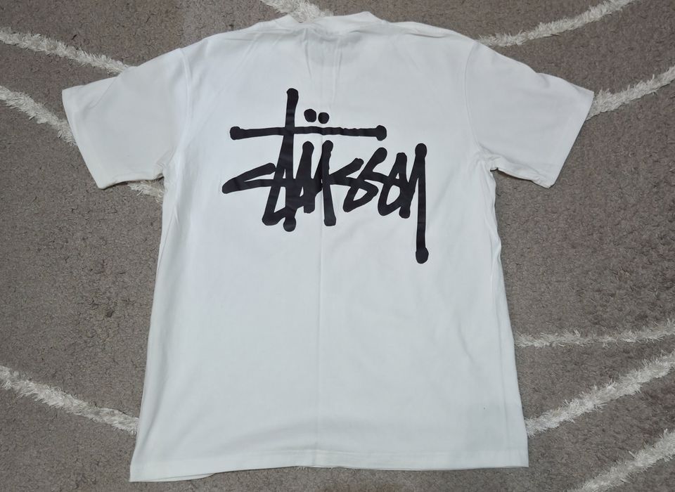 Stussy тениска бяла