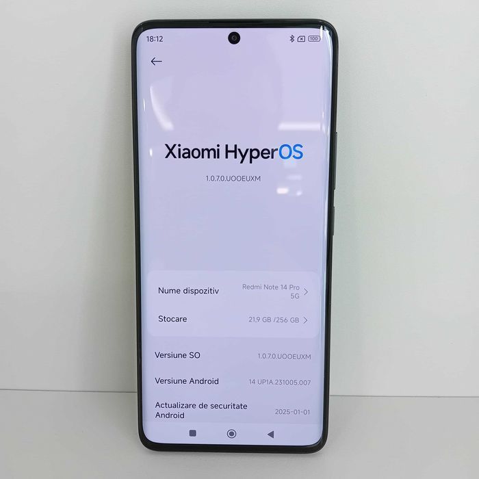 Xiaomi Redmi Note 14 Pro 5G (Ag8 Tudor1/B73010) - Garantie 2 ani!