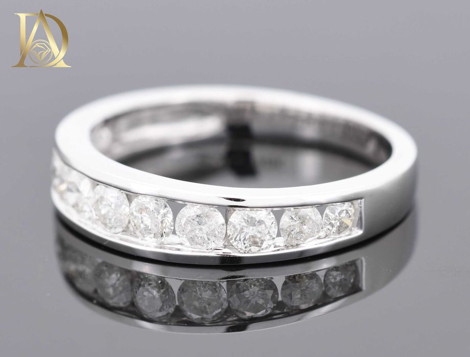 Нов Златен Пръстен с 0.75кт Естествени Брилянти