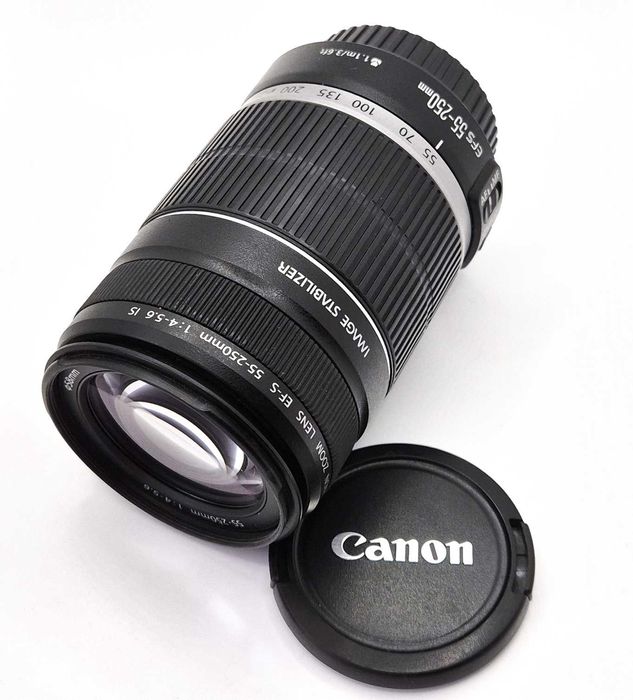 Canon EOS 550D с 18-55 и 55-250mm f/4-5.6 IS II