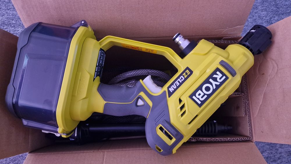 Pistol de curatat cu presiune EZClean, RYOBI, 22 bar, 18V, 6m furtun,