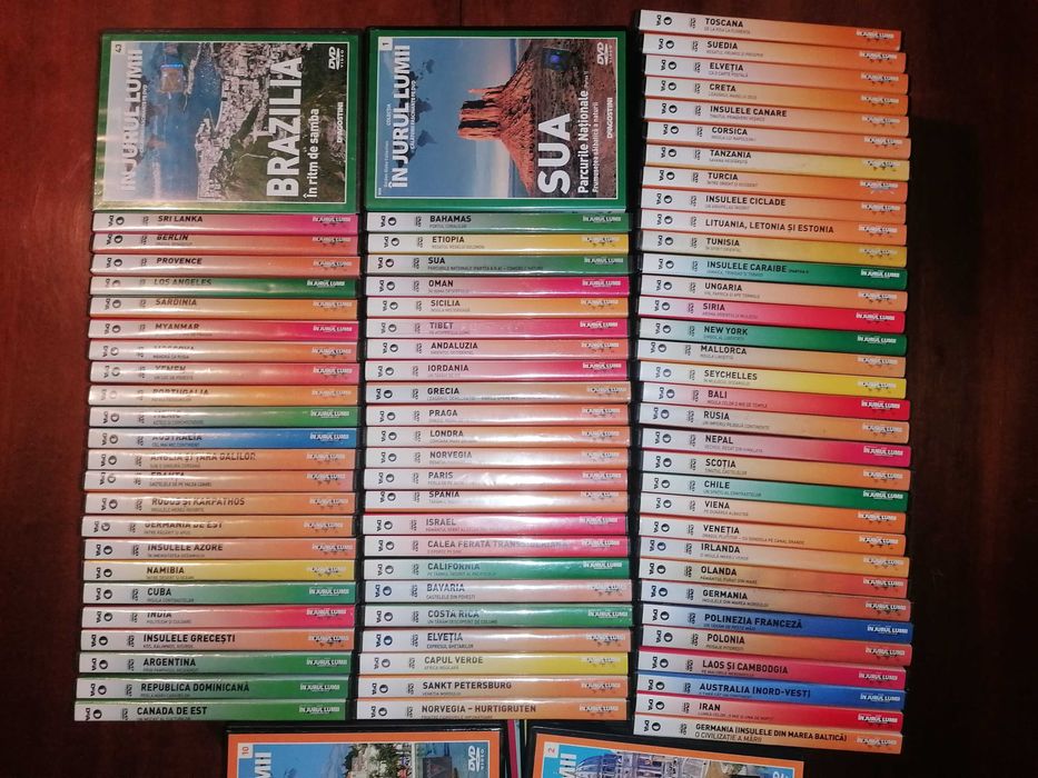 DVD FILME Top Documentare Turism Orasele lumii