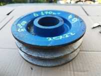Fulie cu doua curele de 22 mm