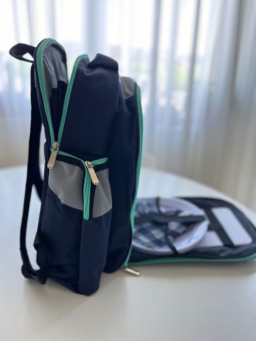 Оборудвана раница за пикник с одеяло за 4-ма души- Morello