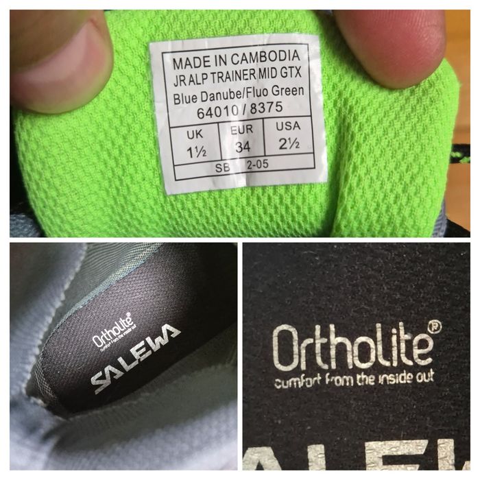 Salewa Jr Alp Trainer Mid Gtx 34