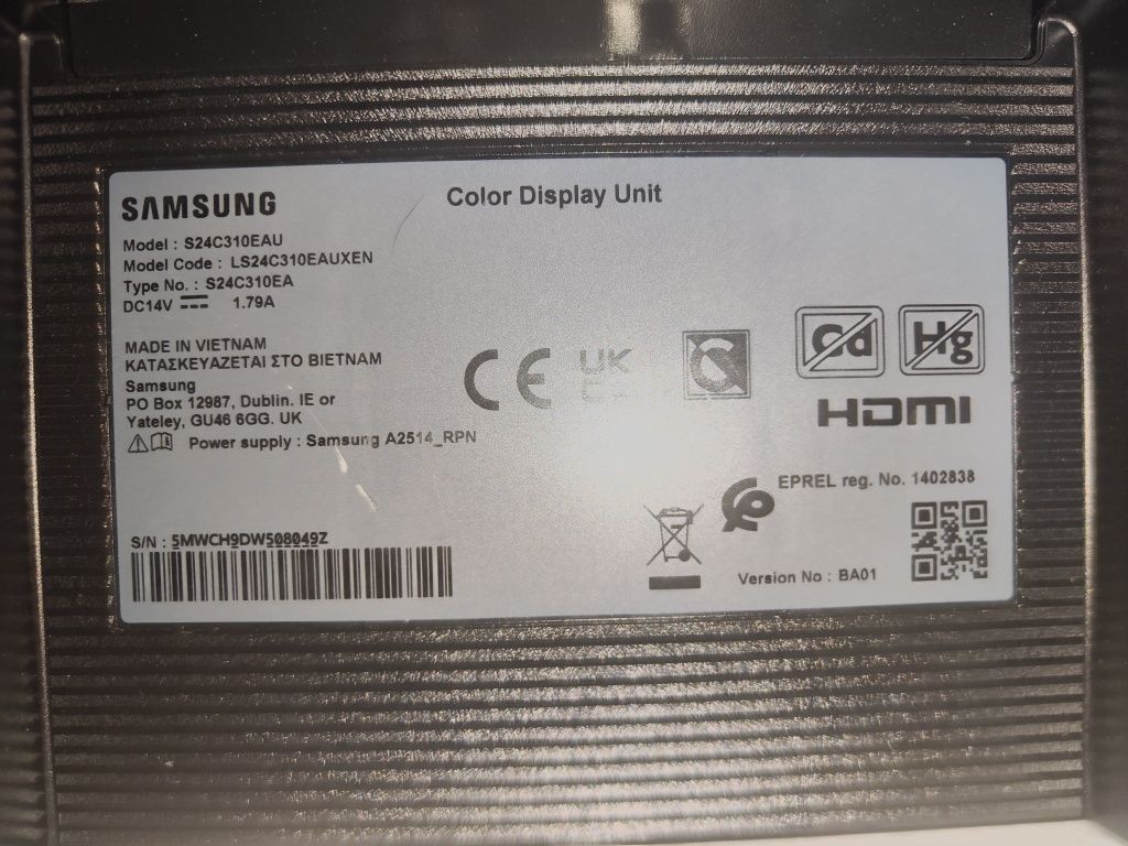 Монитор  за компютър Samsung