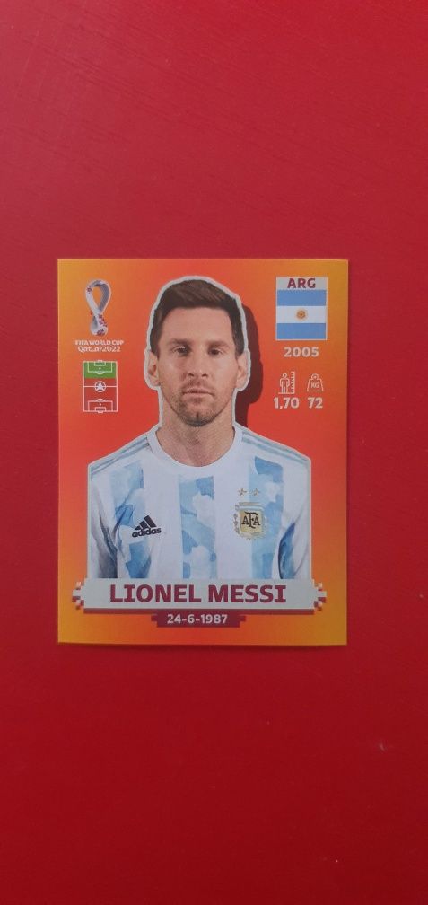 Stickere panini Lionel Messi schimb cu extra sticker