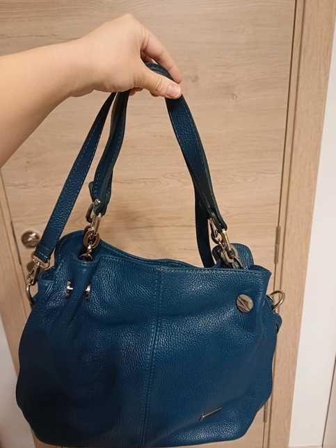 Geantă din piele naturală Pretta