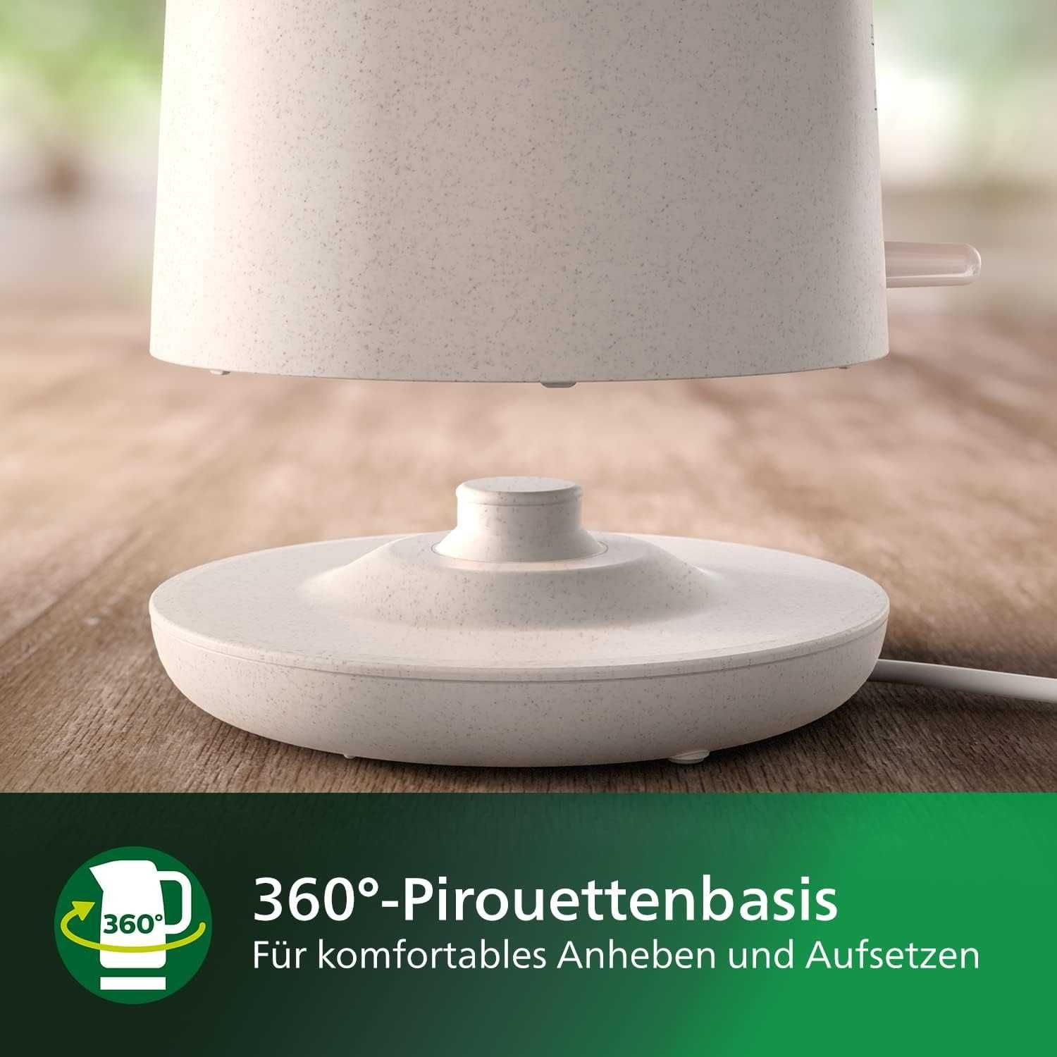 ПРОМО 2г Гаранция Нова Електрическа Кана за Вода Philips, 2200W, 1.7л