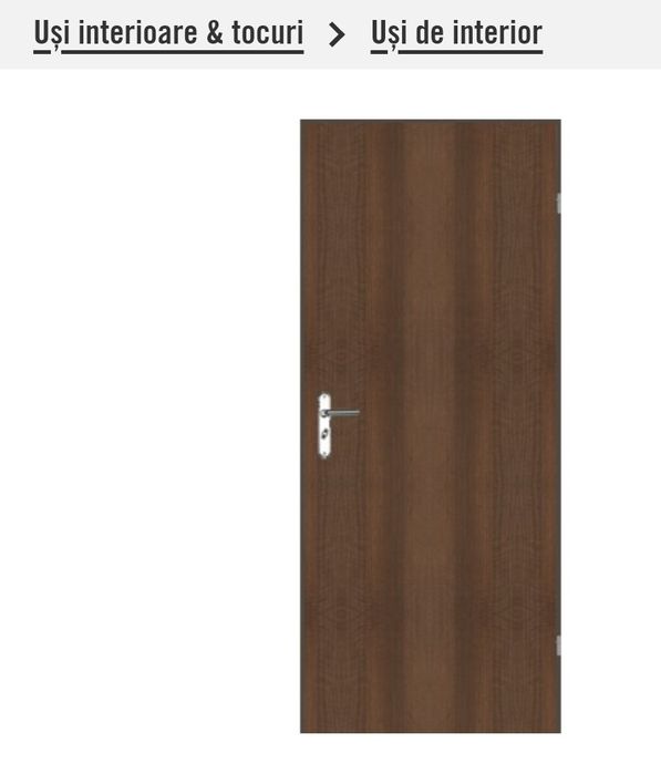 Ușă plină interior