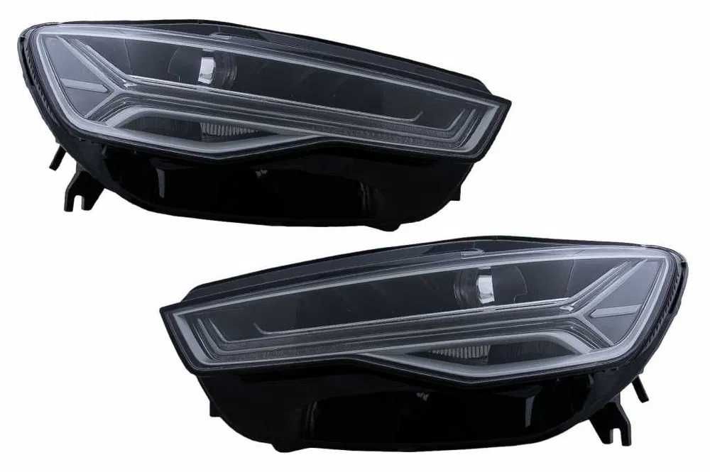 LED Фарове за Audi A6 C7 2014–2017 FULL LED facelift динамични мигачи